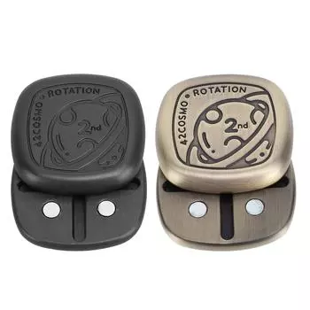 Слайдер для пальцев, вращающийся в четырех направлениях, металлическая магнитная игрушка-слайдер для пальцев, для снятия стресса R Black