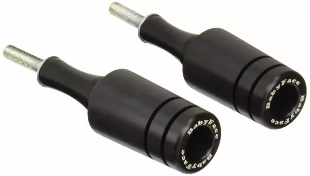 Слайдер рамки BABY FACE Z900RS Z900, комплект из левого и правого Duracon Resin черного цвета (18) (17-20) 006-СК029Ф чёрный