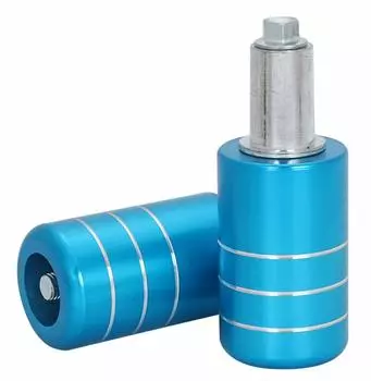 Слайдер рамы защиты двигателя мотоцикла 72 мм левый и правый, набор из 2 шт., черный, синий, красный, серебристый, золотой, общего назначения KRB061 [Avan Knight] (синий) синий