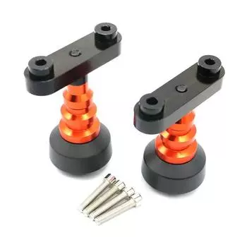 Слайдеры рамы Защита от падений Для KTM 125 200 390 DUKE 2012-2015 03 04 Оранжевый