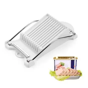 Слайсер для мяса на обед, 304, усиленная нержавеющая сталь, слайсер для вареных яиц, фруктов, мягкого сыра, резак для спама