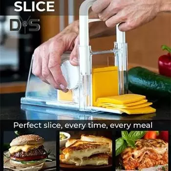 Слайсер для сыра из нержавеющей стали с ручкой 4 в 1, многофункциональный резак для масла, терка, измельчитель, инструмент для нарезки, ящик для хранения, контейнер, кухонные принадлежности белый