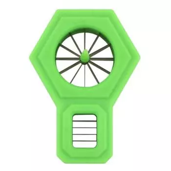 Слайсер для зеленого лука, 12 острых лезвий из нержавеющей стали, маленький резак для лука-шалота, измельчитель зеленого лука, резак для лука-шалота, кухонные гаджеты A