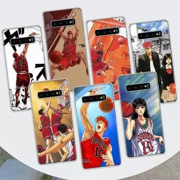 Slam Dunk Basketball Anime Phone Case For Samsung Galaxy M21 M12 M31S M32 M51 M52 Note 20 Ulte 10 Plus 9 8 J4 J6 + J8 M11 F52 F6 Samsung M11