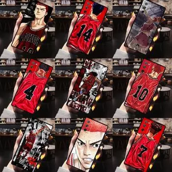 Slam Dunk Hanamichi Sakuragi Phone Case For Samsung Galaxy S22 Ultra S20 S21 FE Note 20 Note 10 S8 S9 S10 Plus Cover Galaxy S8 Plus
