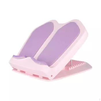 Slant Board Calf Stretcher Foot Incline Professional Anti Slip Surface Ankle Stretch розовый