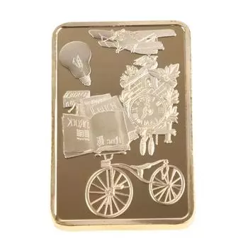 Славная монета Deutsche Erfindungen, Германия, изобретенная памятная монета, коллекция из цинкового сплава, подарочная сувенирная монета