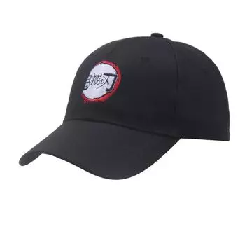 Slayer Embroidery Demon Baseball Cap Cosplay Cotton Hat Outdoor Caps Adjustable