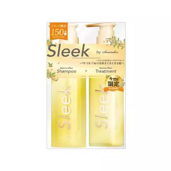 Sleek by Sara Salon Balance Effect Shampoo Treatment Osmanthus Scent Set Limited Edition & 2-piece