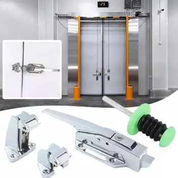 Sleek Design Freezer Door Handle with Security Keys Engineered to Meet High Standards of Safety and Durability