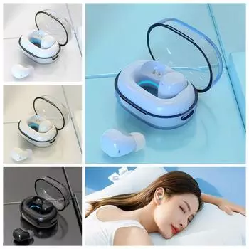 Sleep Y9 Small Mini Earphone Light Y9 Hifi Stereo Earbuds Y9 Bluetooth 5.3 Earphones Sports белый