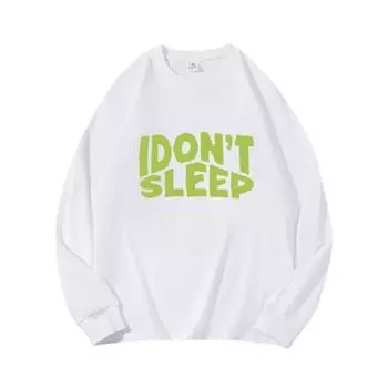 SleepAutumn Clothing Длинные рукава из чистого хлопка Новые мужские и женские топы, весенний внутренний слой, базовая рубашка, футболка с круглым вырезом и длинными рукавами M коричневый