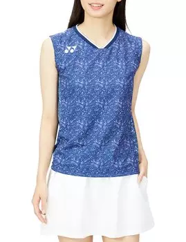 Sleeveless Shirt Game Shirt Purple M [YONEX] (Sleeveless) Women s Navy/Blue (235)