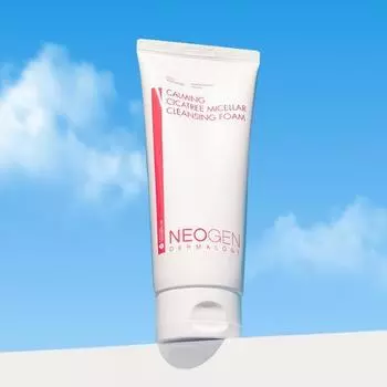 [Слегка кисловатый] Neogen Calming Cica & Tea Tree Cleansing Foam 200 мл, Корейское очищающее средство