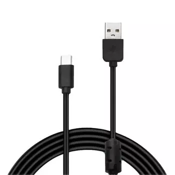 SLEIJAOOE Зарядный шнур для PS5 usb-кабель для зарядки 1,8м (Набор из 1) Кабель для контроллера PS5, быстрая зарядка Type C PlayStation 5 для контроллера (1)