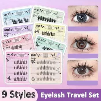 Slender False Eyelashes Segmented Self-grafting False Eyelashes Soft Fake Lashes Party Style3