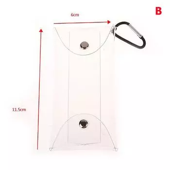 Слепая коробка для хранения, витрина, ручной ПВХ, кошелек для монет, прозрачная сумка для ключей, куклы