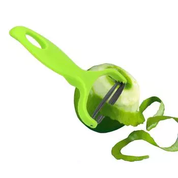 Slicer Peeler Melon Fruit Cabbage Planer Cutter Gadgets Kitchen Tool 1pc Shred Grater Peeler Zester Vegetable Peeler Knife зелёный