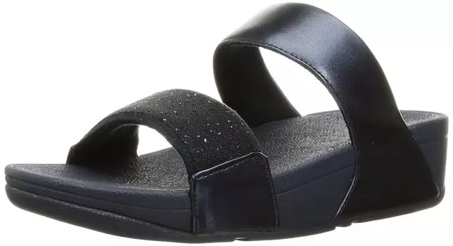 Сандалии-слайды LULU OPUL SLIDES Midnight Navy см [Fit Flop] женские 25,0 см~25,5