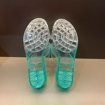 Slides Slip-resistant Women s Slippers and Ladies Sandals Korea Style Shoes Casual H Sandal New Fashion Normal Summer Sale Pvc 36