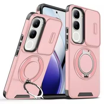 Sliding Camera Protects Phone Case for VIVO V40 Lite vivo v40 Pro VIVOV S19 Pro Metal Bracket Rugged Cover vivo V40