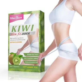 Slim Fit Juice Weight Loss Instant Kiwi Lemon Powder Ананасовый сок Slim Tea Y14, Lemon slim fit juice