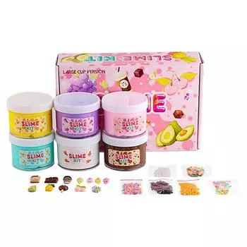 Slim Suit Lamian Noodles Mud Детские игрушки Cotton Mud Butter Mud ПластилинМатериалы чистые и устойчивы к растяжению1 комплект One Size розовый