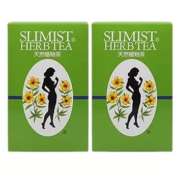 Slimist Herbal Tea Натуральный растительный чай x 50 чайных пакетиков 2 коробки набор 3,5 г