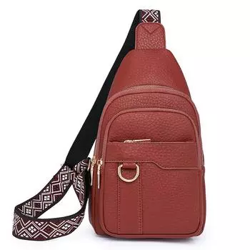 Сумка-слинг для женщин Сумка через плечо Сумка-слинг Поясная сумка из веганской кожи Нагрудная сумка Женская сумка-тоут Blet Дорожный рюкзак с регулируемым ремнем хаки