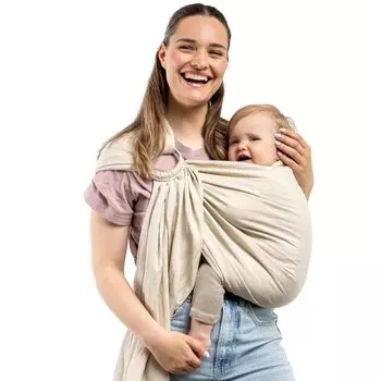 Слинг-кенгуру Boba Ring Sling для новорожденных и малышей, легкий дышащий слинг-кенгуру, переноска для здоровья бедер, слинг-кенгуру для младенцев спереди
