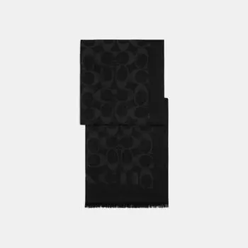 Слинг-шарф Coach Signature черный