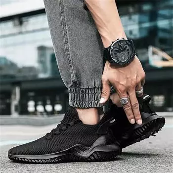 Slip On Большие размеры Мужские кроссовки Большие размеры Повседневная обувь Размер 50 Мужские спортивные Tenix Hypebeast Pas Cher Популярные кроссовки Ретро 6.5