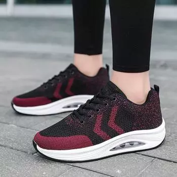 Slip-on Women s Breathable and Comfortable Platform Pumps 35