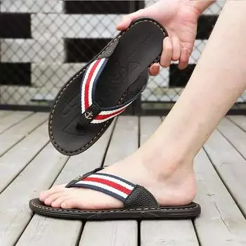 Slip-resistant Sabot Men s Shoe 2024 Fashion Slides Soft High Quality Designer Luxury Mascullino Low Price Rubber Male Slipper 39