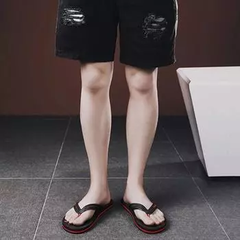 Slip-resistant Slippers for Men Outdoor Shoes Beach Fun 2024 Style Designer Luxury Casual Sandals Man Clappers Y2k Fashion Adult 38