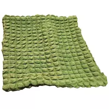 Slipcover 1234 Seater 3d Bubble Lattice Sofa Covers Couch Protector Antiskid 1pcs Green Pillowcover,40*40cm/15.7*15.7in