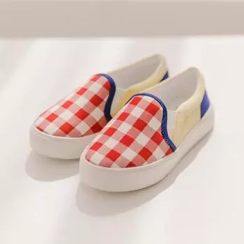 Слипоны Baby Jam Unisex Ato Red Check-1193 130