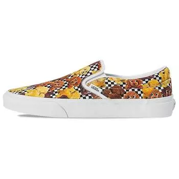 Слипоны Vans Classic Anaheim Factory — кроссовки унисекс в клетку с животными, коричневые Potting-Soil VN0A7VCFDMV 36
