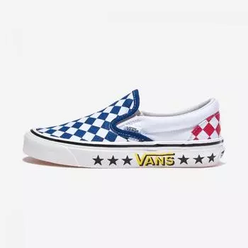 Слипоны Vans Classic Slip-On 98 DX VN0A7Q58Y6Z-DIAMOND CHECK СИНИЙ/БЕЛЫЙ