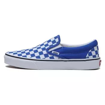 Слипоны VANS Classic VN0A7Q5D6RE CHK DAZZLING BL 220