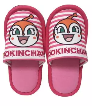 Slippers Anpanman Print Pink cm [Nippon Slippers] 20.0