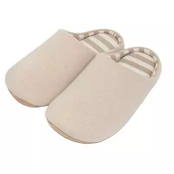 Slippers Beige M size [Okumura]