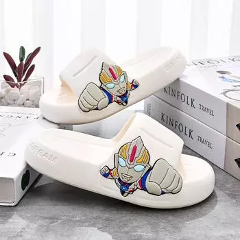 Slippers Childrens Highquality Nonslip Soft Eva Summer House Slides With Fun Cartoon Designs For Every Child OffWhite,170mm