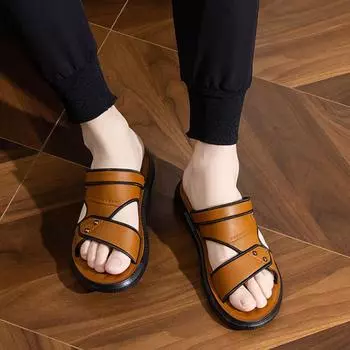 Slippers Daily Use Men s Sandal Open Pvc Male Shoe Indoor Summer Sale In Welcome Deal Japanese Luxury Designer on Offer Casual V 39