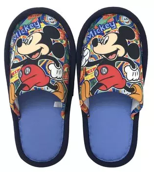 Slippers Disney Outside Sewing Blue [Disney] Children s 20.0cm синий