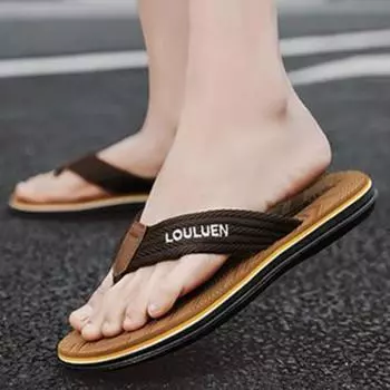 Тапочки для мужчин Sabot Shoes Soft Shiatsu 2024 Fashion Sandals Man Flip Flops Высокое качество ПВХ Удобная резина Y2k Низкая цена 39