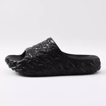 Slippers high quality beach sandals summer relief beauty head wear eva word slippers men 36-37 чёрный