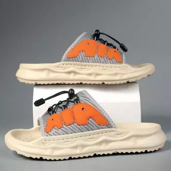 Slippers men s Air tide brand summer non-slip outdoor sports thick sole heightening foreign trade beach high-end sandals 39