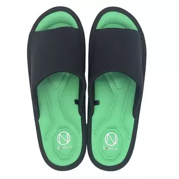 Slippers On Balance Black cm [Nippon Slippers] 25.0~27.0