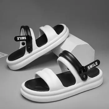 Slippers summer new comfortable eva sandals non-slip heightening work versatile outer sandals 36-37